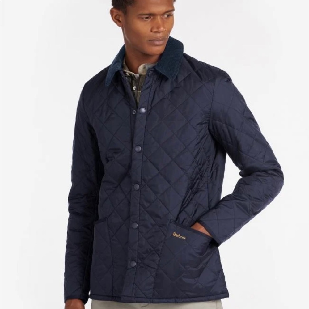 Used Men’s Barbour Heritage Liddesdale Quilted Jacket (large) - Picture 1 of 3